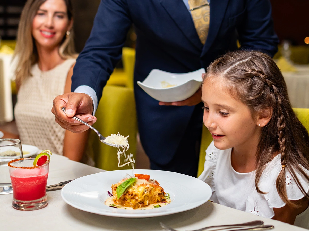 Dining experience at Marival Emotions