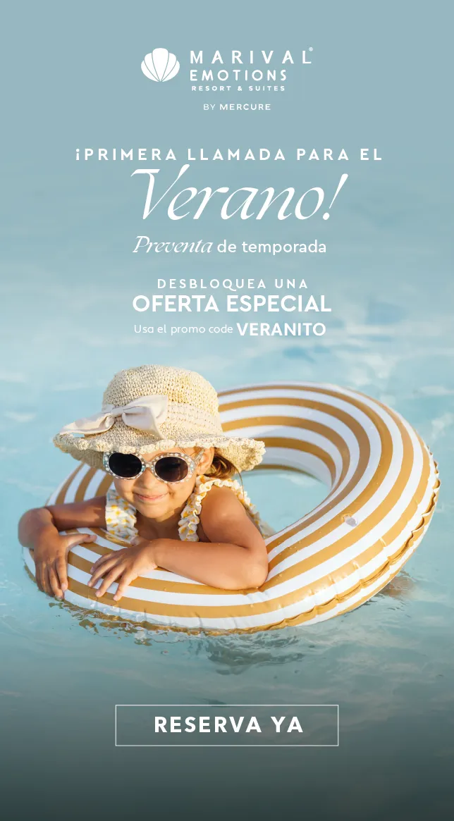 Vacaciones de verano en la playa en Nuevo Vallarta